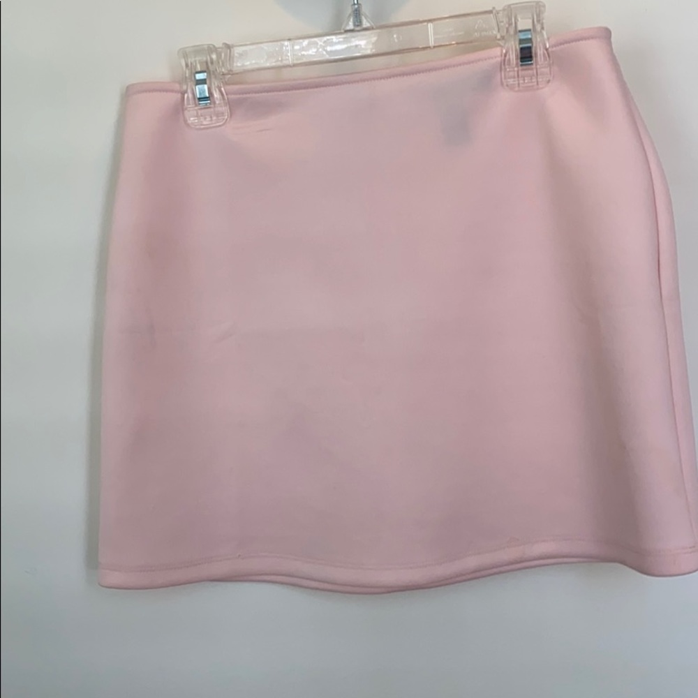 Pink skirt